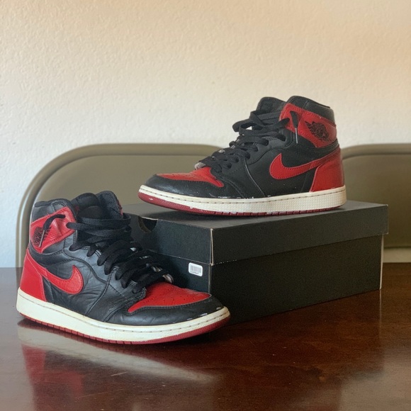Nike Other - Jordan 1 High OG Retro Banned 2016 Sz 10